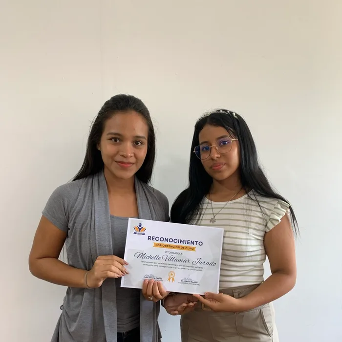 Michelle Villamar Jurado, Cupo en Medicina — Universidad de Guayaquil