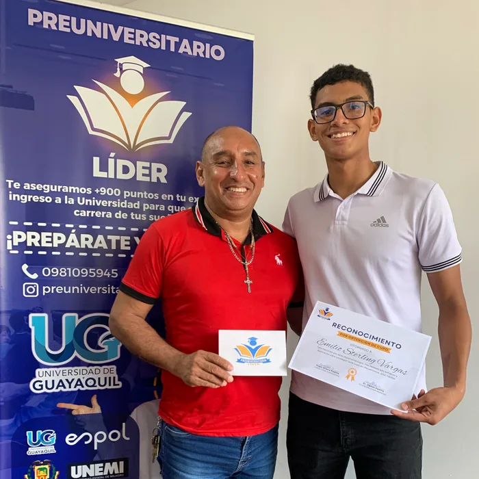 Emilio Sterling Vargas, Cupo en Mecatrónica — Universidad Estatal de Milagro