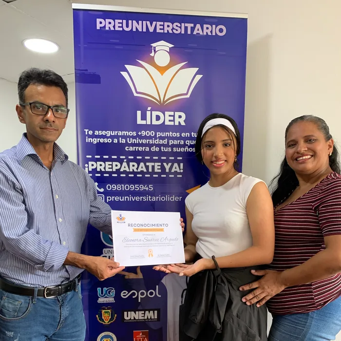 Eleonora Suárez Argudo, Cupo en Medicina Veterinaria — Universidad Estatal de Milagro